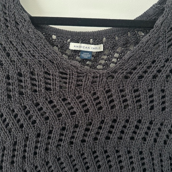 American Eagle Outfitters Gray Knit Sweater - Picture 3 of 6